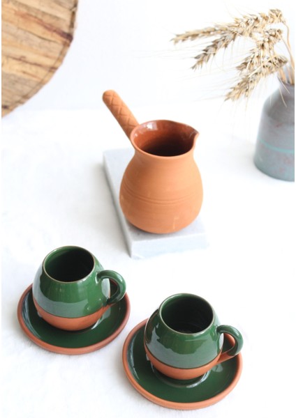 Berceste Iki Kişilik Fincan Takımı (Yeşil) fiyatları