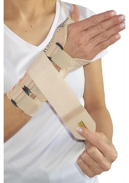 Manuberg Örgü Başparmak Destekli Splint