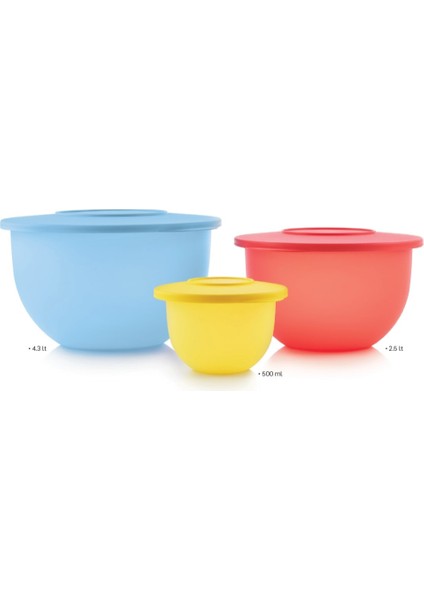 Eko Kap 3'lü Mavi Mayalama Saklama Servis Kabı Hsgl fiyatları