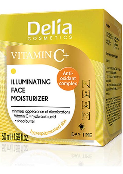 C Vitaminli Aydınlatıcı Yüz Nemlendirici 50 ml