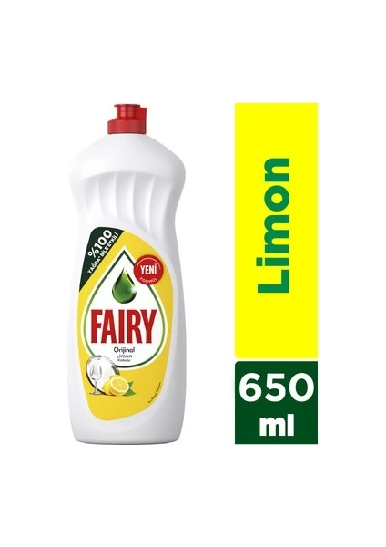 Sıvı Bulaşık Deterjanı 650 ml limon cleaningStore