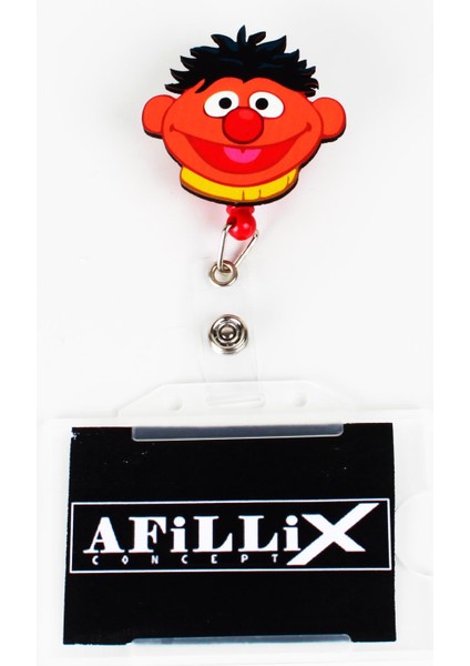 Edi Tasarım Ahşap Yoyo Yaka Kartı Aksesuarı Şeffaf Kart Koruyucu Hediyeli