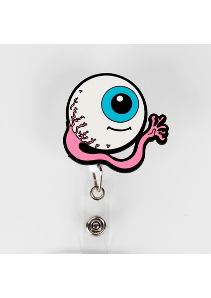 Göz Tasarım Ahşap Yoyo Yaka Kartı Aksesuarı Şeffaf Kart Koruyucu Hediyeli fiyatları