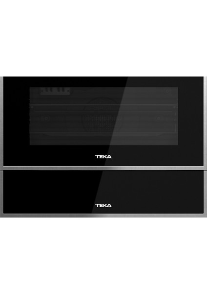 - Cp 15 Gs - Ankastre Kompakt Tabak Isıtıcı - Teleskopik Ray - Siyah Cam - 40589920