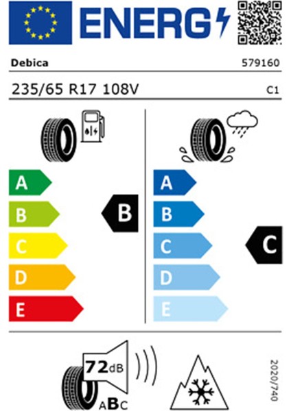 235/65 R17 108V XL Navigator 3 M+S Oto 4 Mevsim Lastiği ( Üretim Yılı: 2023 ) indirimleri