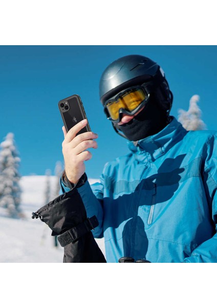 iPhone 13 (6,1) Uyumlu Kılıf Su Geçirmez Yüksek Darbe Emici 360 Tam Koruma Silikon