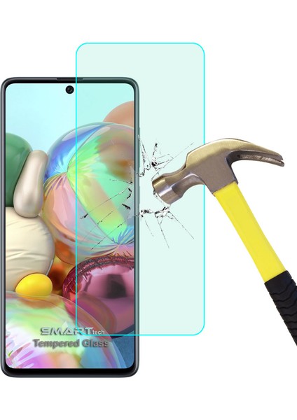 Smart Tech Samsung Galaxy A71 Temperli Kırılmaz Cam Ekran Koruyucu