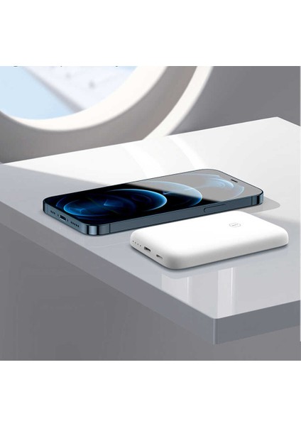 Iphone 13 Magsafe SC5000A Wiwu 5000 Mah Wireless Powerbank Taşınabilir Şarj Cihazı