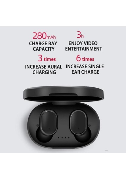 A6S Tws Bassearbuds Kablosuz Bluetooth Kulaklık (Yurt Dışından) fiyatları