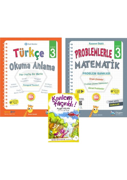 3. Sınıf Türkçe Okuma Anlama + Problemlerle Matematik