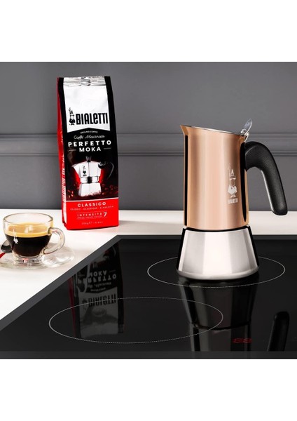 Venüs Mokapot 2 Cup Bakır Renk