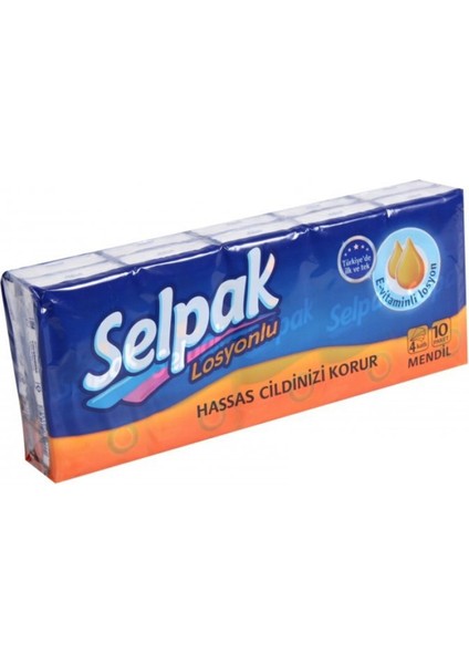 Mendil Losyonlu 10'lu Paket