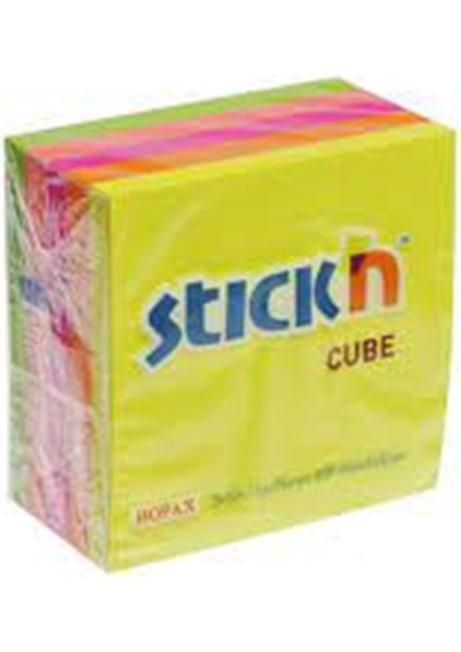 Stıckn 76X76 Neon 5 Renk Küp 400YP