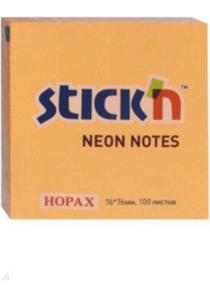 Stıckn 76X76 Neon Turuncu 100YP