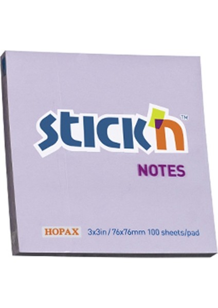Stıckn 76X76 Pastel Lila 100 Yp