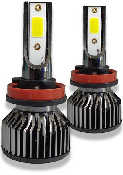 H11 LED Xenon Far Ampulü Yeni Nesil Mini 8000 Lumen 36 Watt