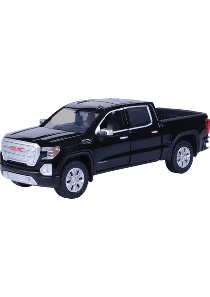 2019 Gmc Sierra 1500 Denali Crew Cab Pickup 1:27 Ölçekli Siyah Model Oyuncak Araba