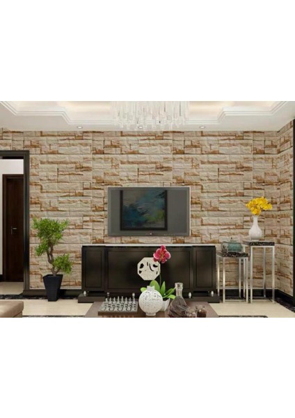 Kendinden Yapışkanlı Kreatif 70X38 cm Duvar Kağıdı Paneli NW107 fiyatları