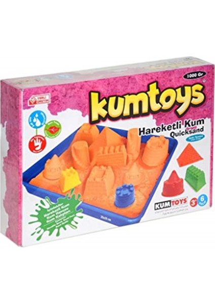 Marka: Kumtoys Hareketli Kum Seti Kategori: Kutu Oyunları