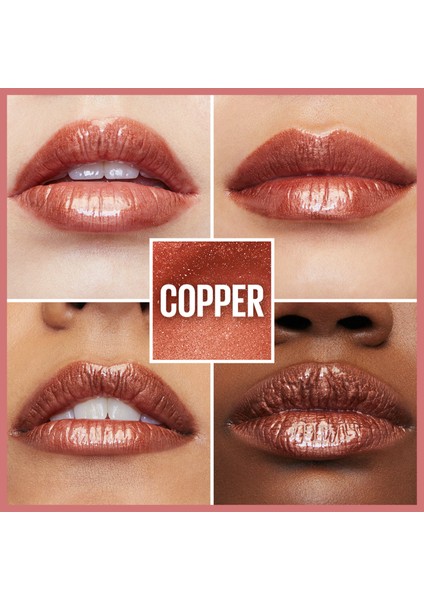 Maybelline New York Lifter Gloss Nemlendirici Dudak Parlatıcısı - 017 Copper