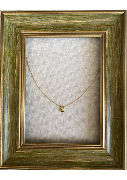 Venüs Minimal Zincir -E- Harf Kolye