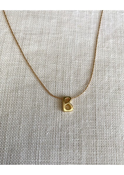 Venüs Minimal Zincir -B- Harf Kolye