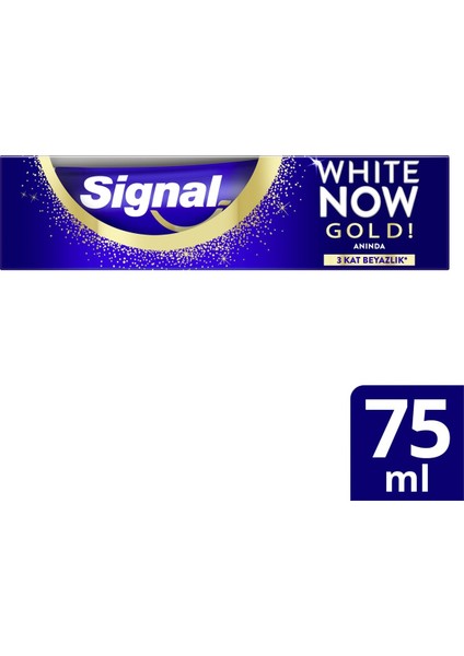 White Now Gold Diş Macunu 75 ml