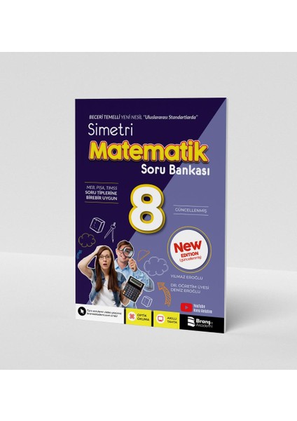 Branş Akademi Yayınları 8. Sınıf Simetri Matematik Soru Bankası
