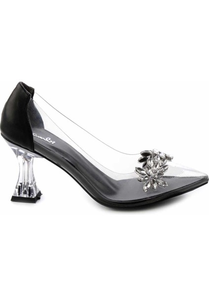 Siyah Kadın Abiye Ayakkabı K01823100409 fiyatları