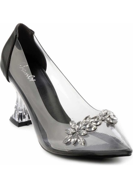 Siyah Kadın Abiye Ayakkabı K01823100409 modelleri