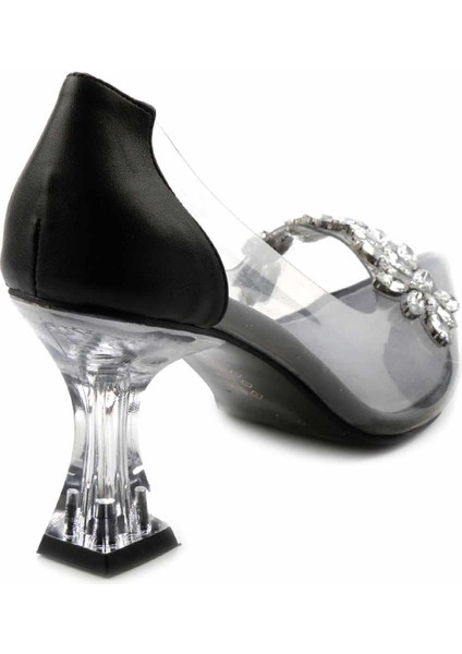 Siyah Kadın Abiye Ayakkabı K01823100409 fırsatları