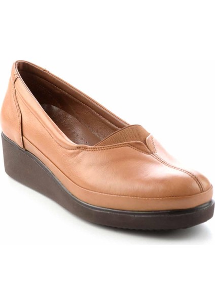 Kahve Taba Hakiki Deri Kadın Casual Ayakkabı K01586060103 modelleri