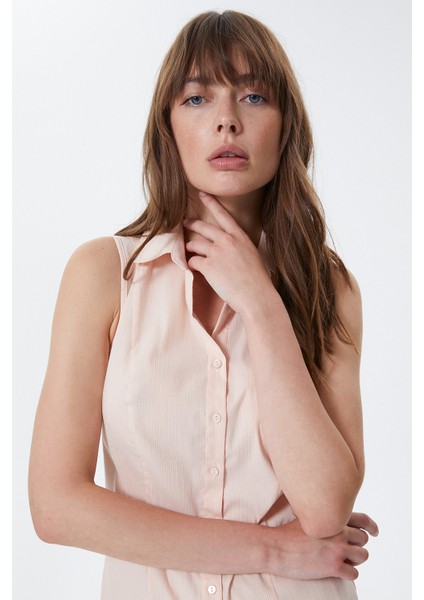 Lacivert Kolsuz Slim Fit Gömlek fiyatları