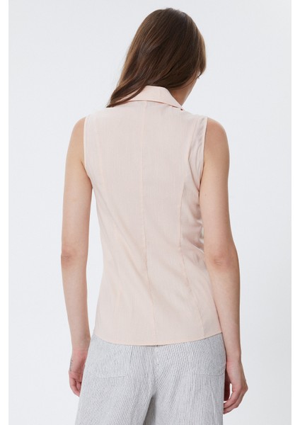 Lacivert Kolsuz Slim Fit Gömlek indirimleri