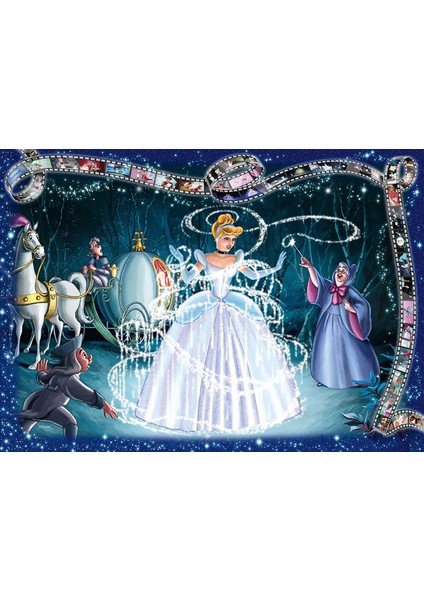 1000 Parçalı Puzzle Wd Cinderella