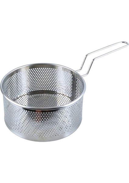 SunniMix Mini Mesh Tel Fransız Kızartma Cips Servik Sepetleri Calader Süzgeç Araçları Büyük (Yurt Dışından)