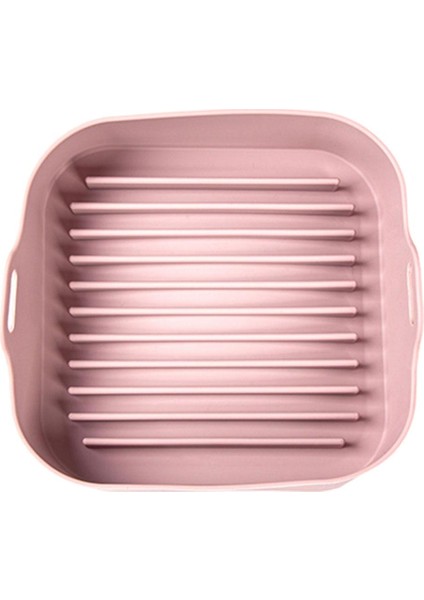 SunniMix Yui / Xiaomi / Philips / Kumtel Uyumlu Air Fryer Silikon Fırın Tavası - Pembe (Yurt Dışından)