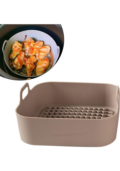 SunniMix Yui / Xiaomi / Philips / Kumtel Uyumlu Air Fryer Silikon Fırın Tavası - Pembe (Yurt Dışından) indirimleri