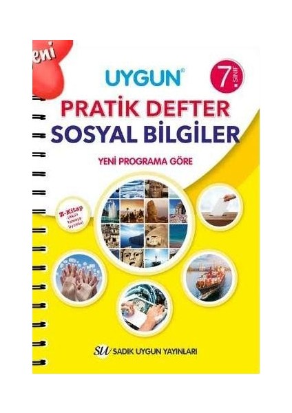 7. Sınıf Sosyal Spotlu Soru Bankası + 7. Sınıf Sosyal Pratik Defter (Spiralli)