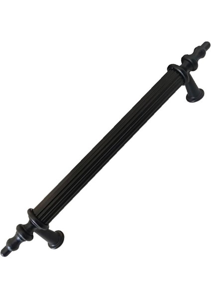 10310 Çizgili Kulp Mat Siyah