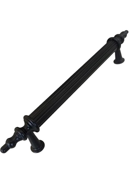 10310 Çizgili Kulp Mat Siyah
