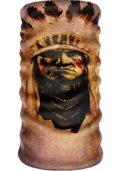 ® Extreme Ethnic Indian Boyunluk Maske Bandana Balaclava