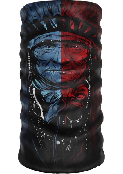 ® Extreme Ethnic Indian Boyunluk Maske Bandana Balaclava