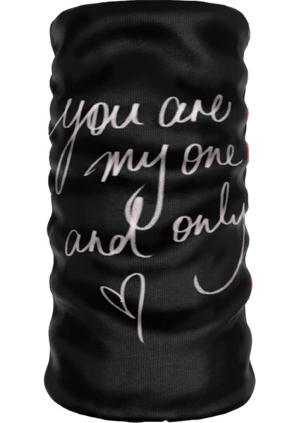 ® Extreme You Are My One And Only Boyunluk Maske Saç Bandı Toka Bandana Balaklava