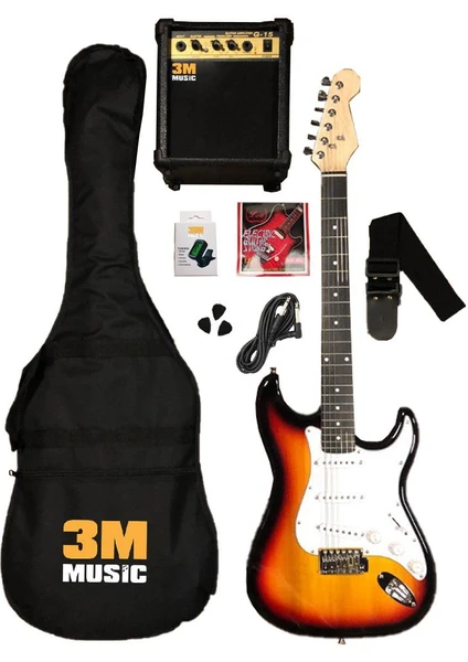 Elektro Gitar Seti (Amfi Dahil Tam Set)