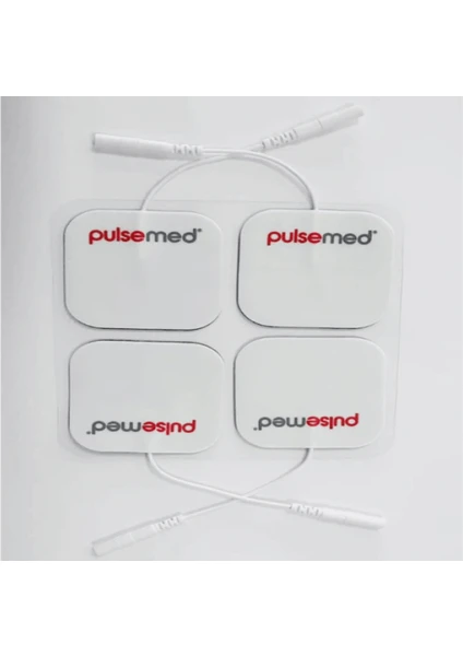 (5paket) Pulsemed Soketli Tens Pedi Tens Elektrodu 4'Lu