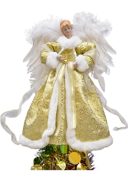 F Fityle 10-Hafif Noel Ağacı Melek Topper Dekorasyon Melek Için Işıklı Heykelcik 5 (Yurt Dışından) fiyatları