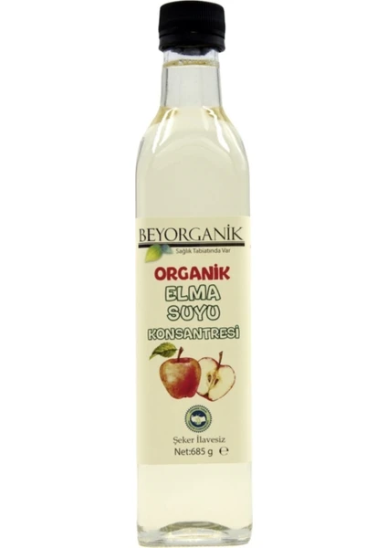 Organik Elma Suyu Konsantresi 685 gr (Tatlandırıcı)