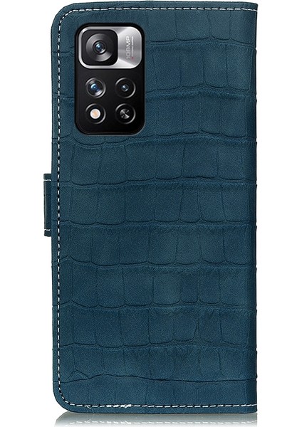 Xiaomi Redmi Notu 11 Pro Yeşil Için Timsah Doku Kılıfı (Yurt Dışından) modelleri