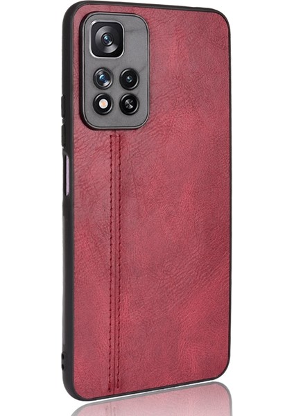 Dikiş Inek Telefon Kılıfı Xiaomi Redmi Notu 11 Pro Siyah Için (Yurt Dışından) fırsatları